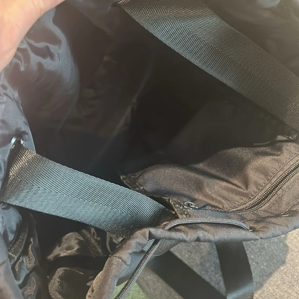 Beyond Yoga Black Convertible Gym Bag